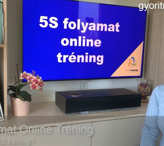 5S folyamat online tréning