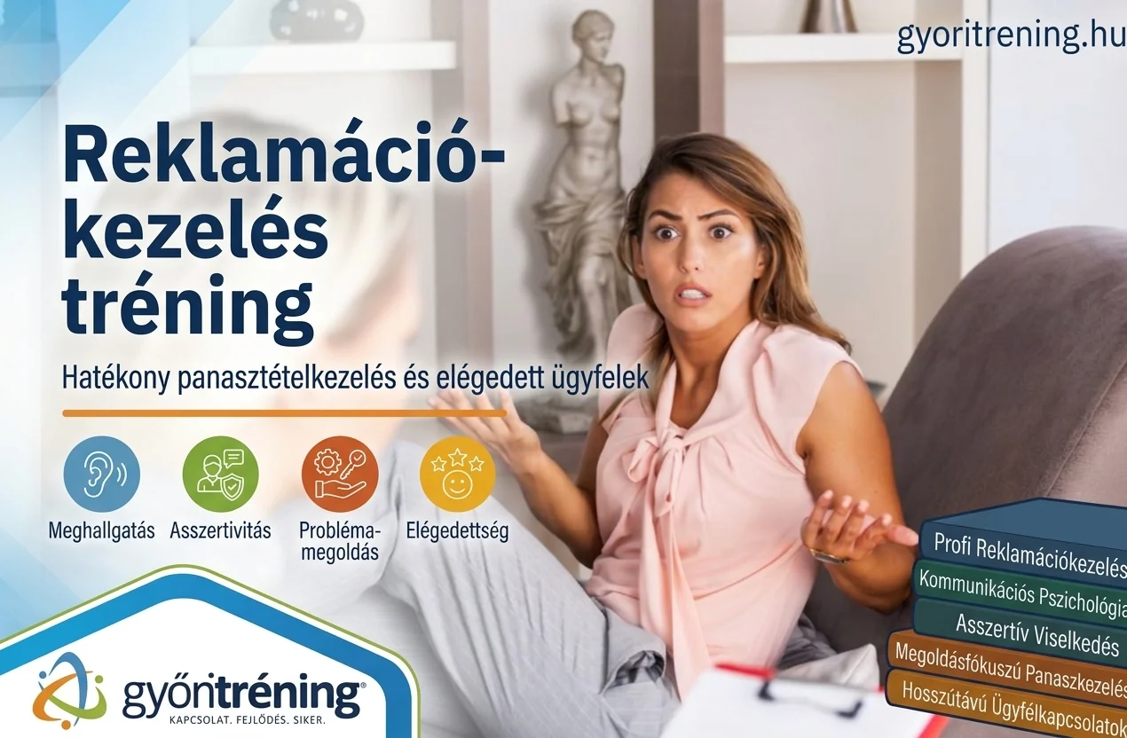 Reklamációkezelés tréning, panaszkezelés tréning